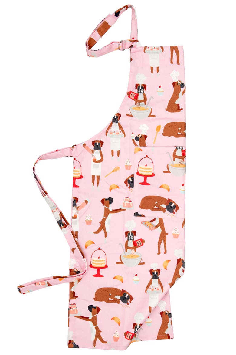 Kitchen Apron for Dog Lovers, Alternate, color, Baking Boxers