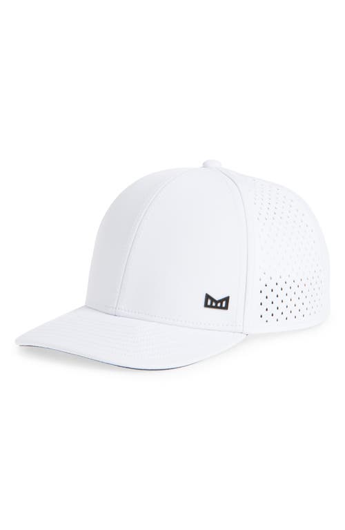 Melin A-game Icon Hydro Performance Snapback Hat In Black/white