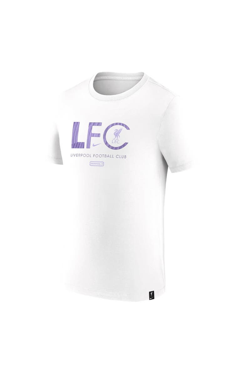 Nike Men's Nike White Liverpool Mercurial Sleeve T-Shirt, Alternate, color, 