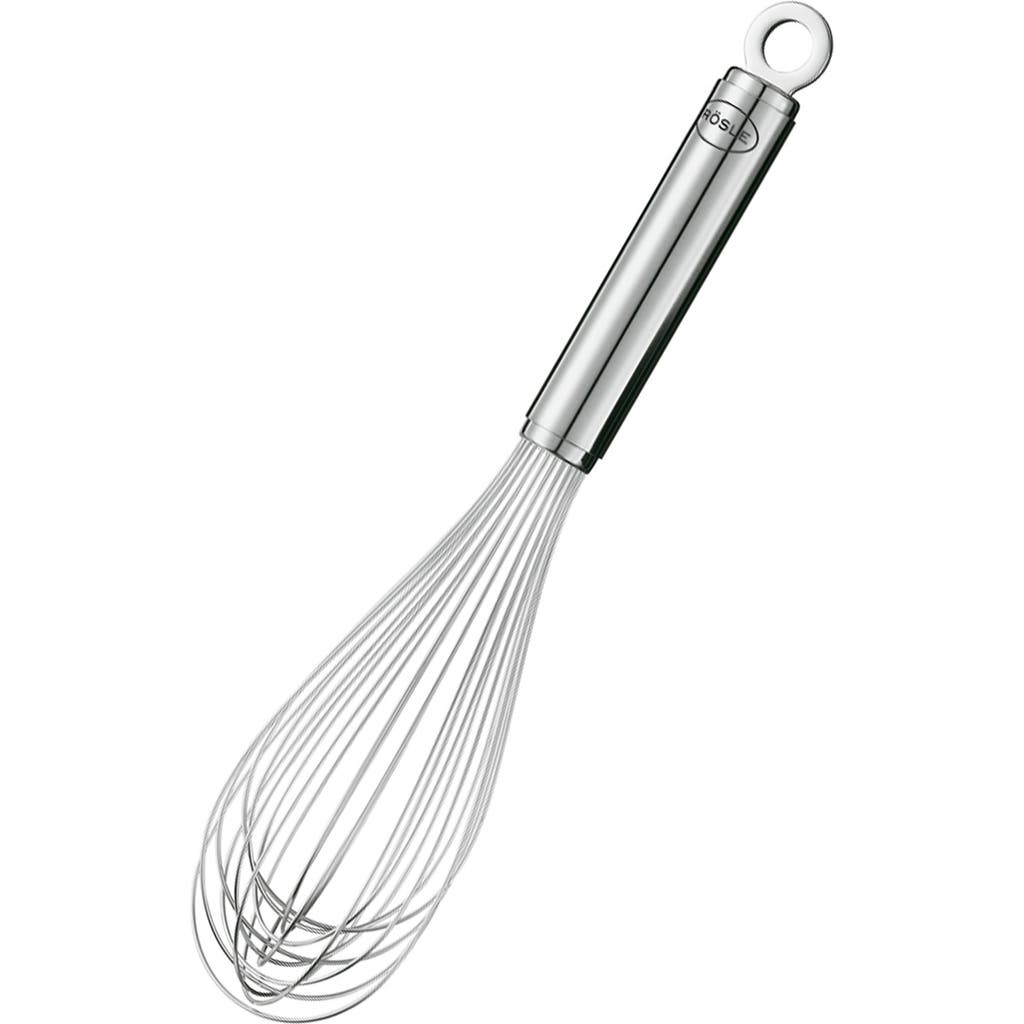 Rosle Stainless Steel Round Handle Balloon Whisk And Beater, 12.6-inch In Silver