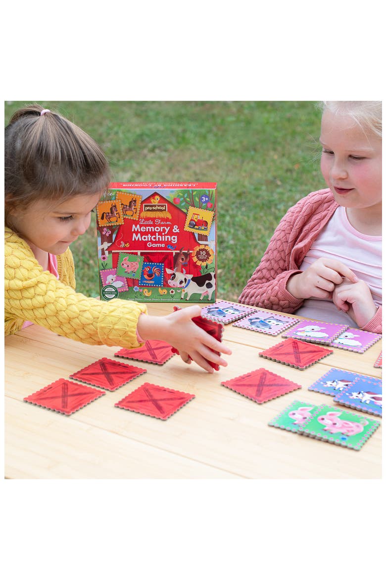 Preschool Little Farm Matching Game, Alternate, color, MULTI
