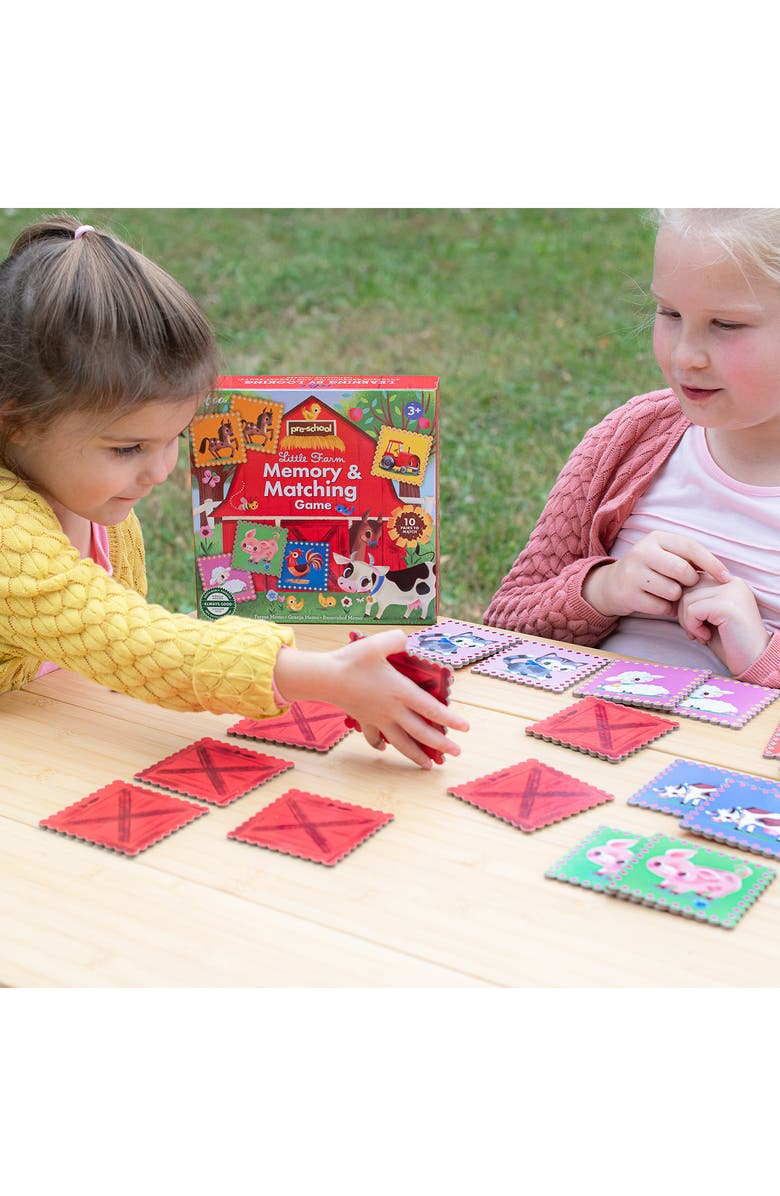 eeBoo Preschool Little Farm Matching Game, Alternate, color, Multi