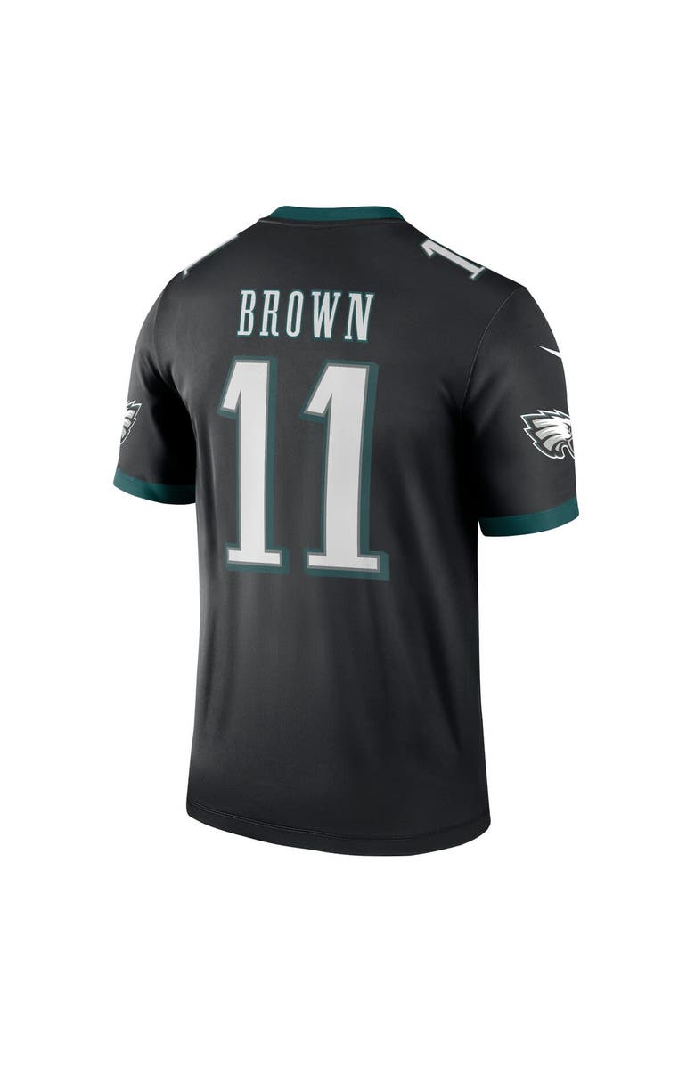 Nike Men's Nike A.J. Brown Black Philadelphia Eagles Legend Jersey, Alternate, color, Black
