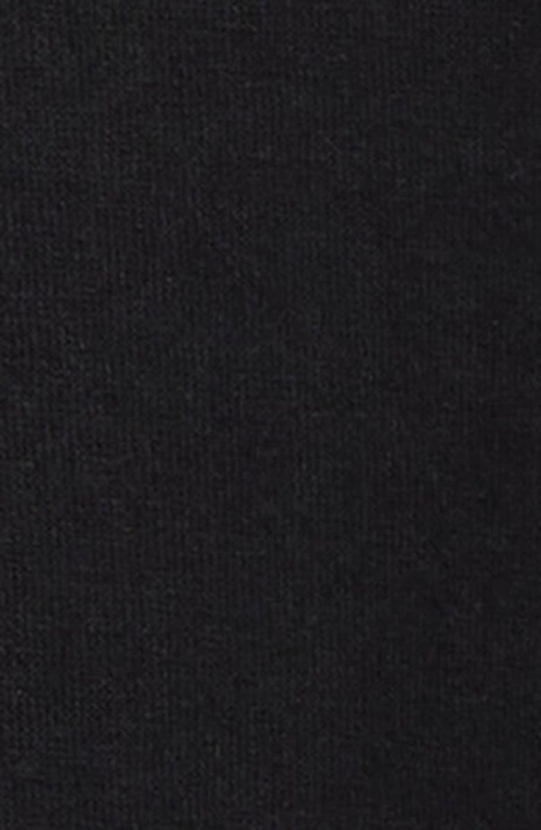 Givenchy 4G Embellished Back Bow Long Sleeve T-Shirt, Alternate, color, Black