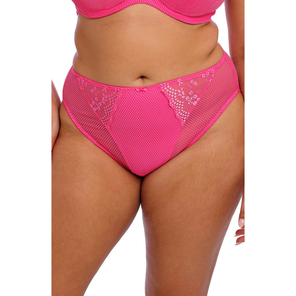Elomi Charley High Cut Briefs In Pink