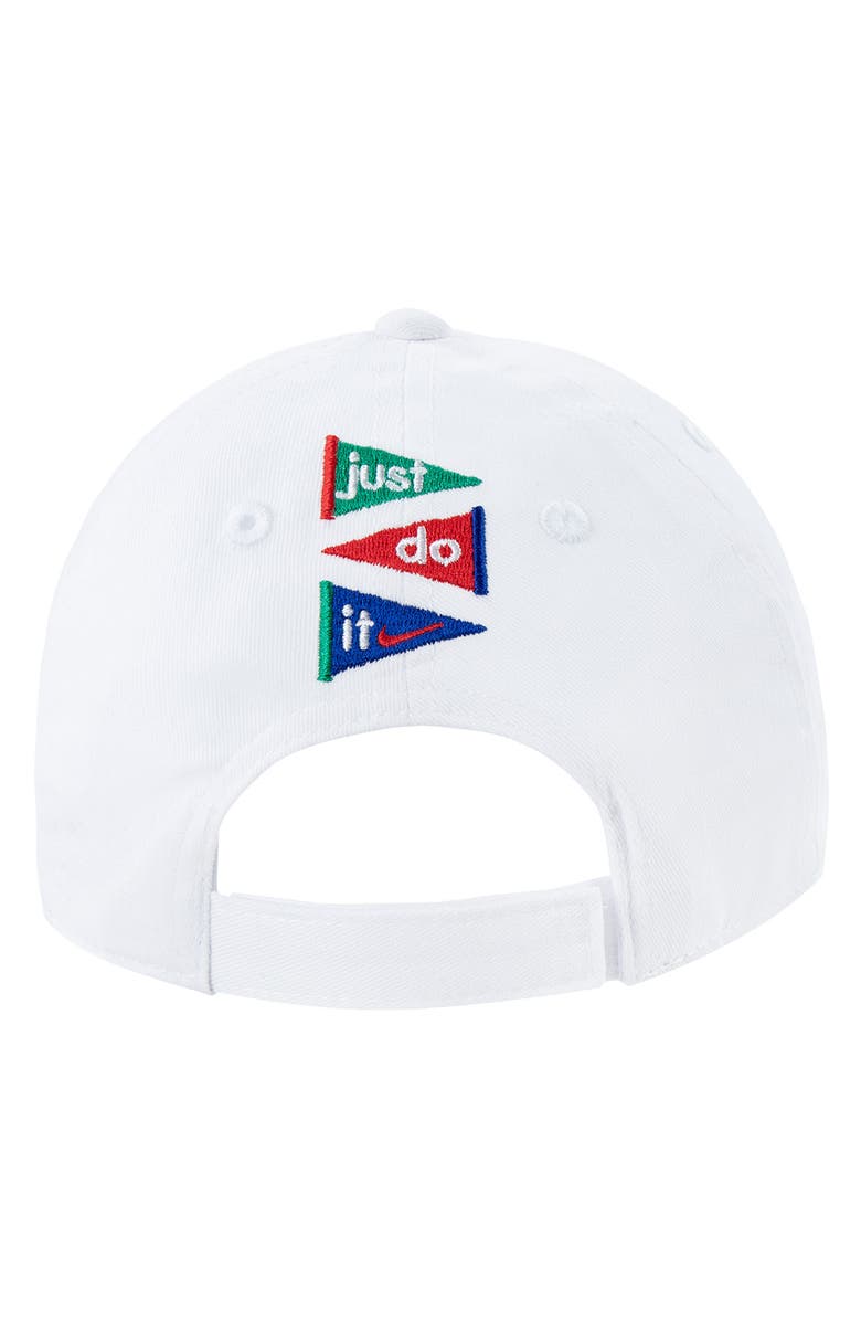 Nike Kids' Logo Cotton Baseball Cap, Alternate, color, 