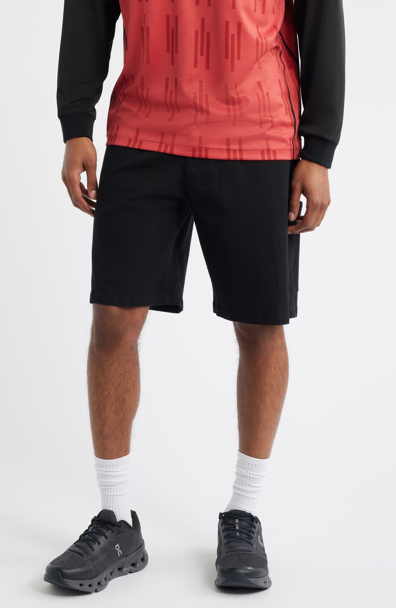 SANTO STUDIO Painter Shorts, Main, color, Black