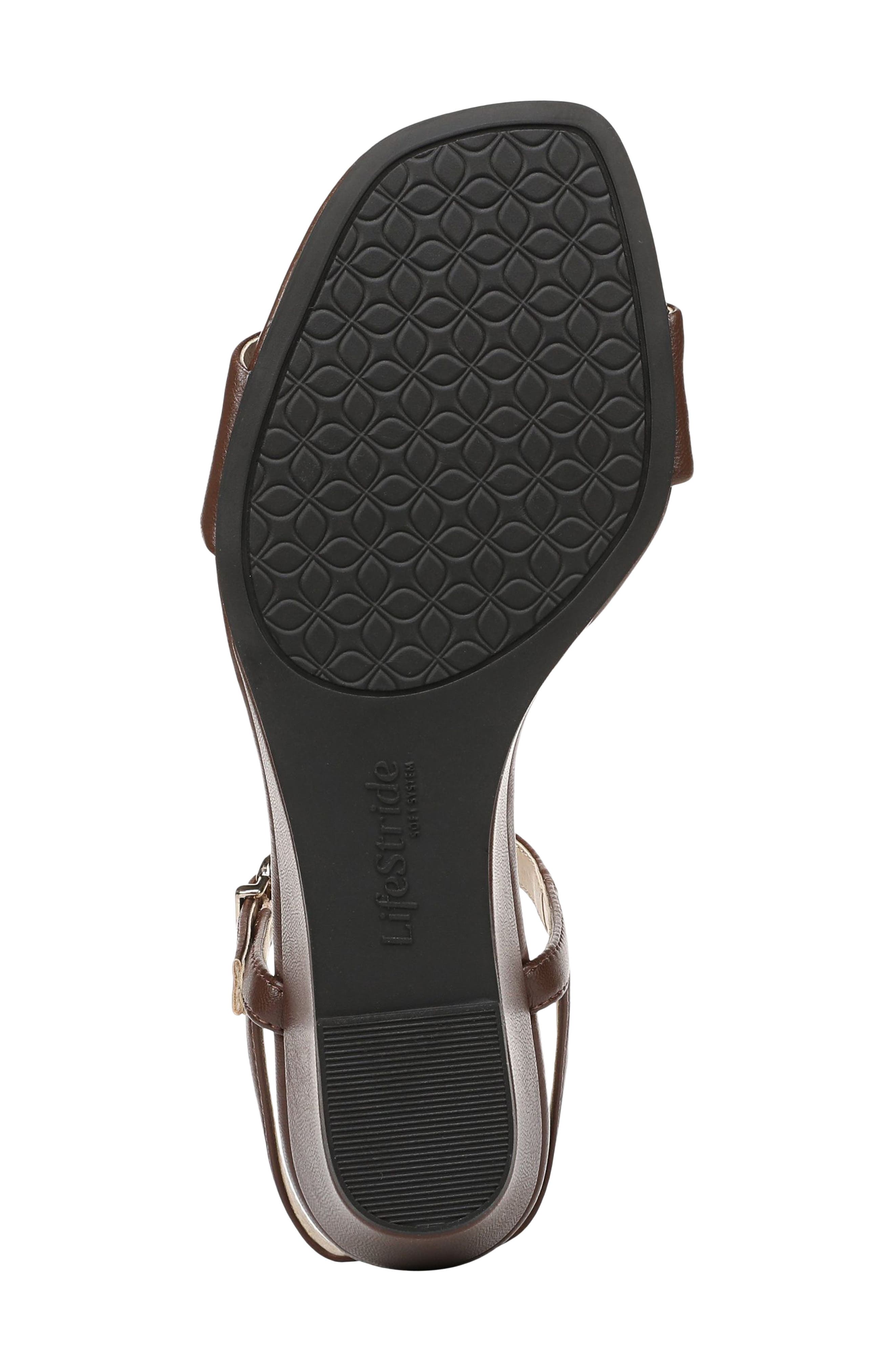 Sawyer Slingback Wedge Sandal, Alternate, color, COCOA BROWN