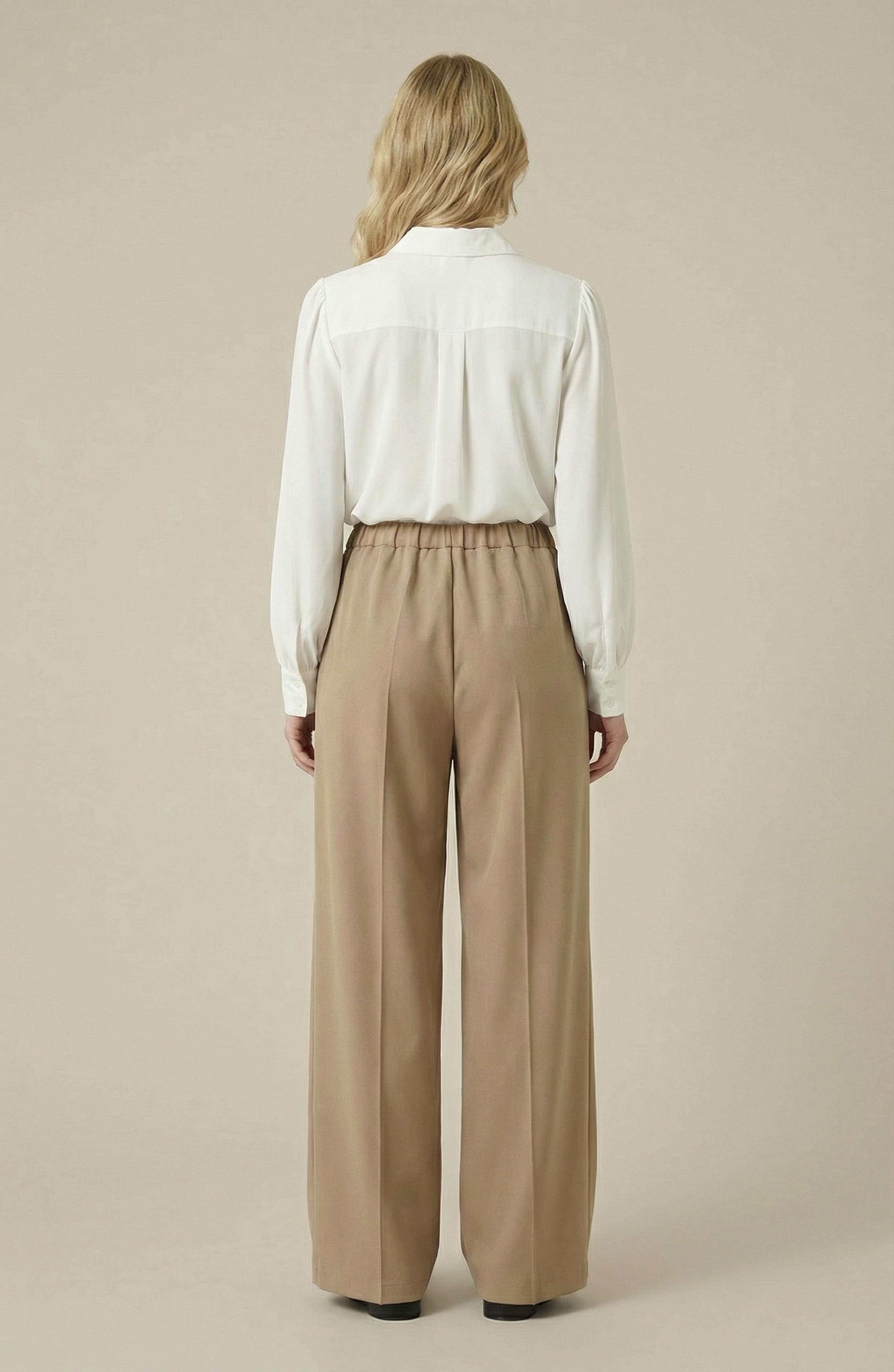 Wide Leg Drawstring Trousers - image 2