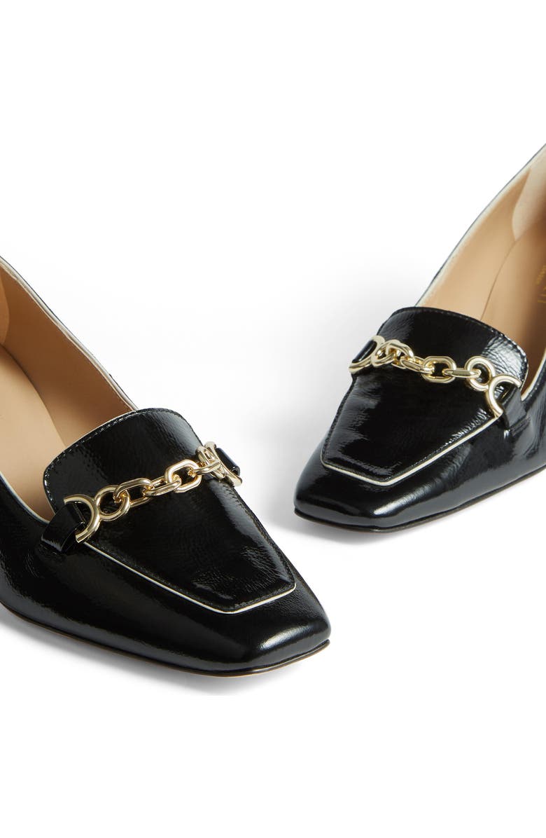 LK Bennett Johanna Loafer Pump, Alternate, color, Black