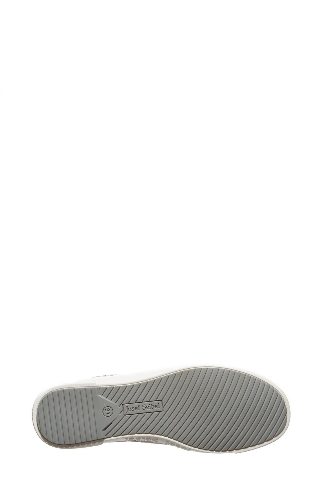 'Lilo 13' Leather Sneaker, Alternate, color, BLACK LEATHER