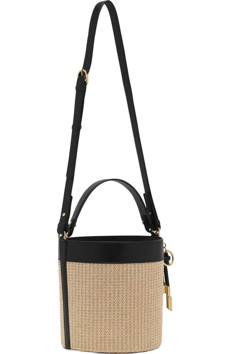 Lanvin Séquence Raffia Bucket Bag, Alternate, color,