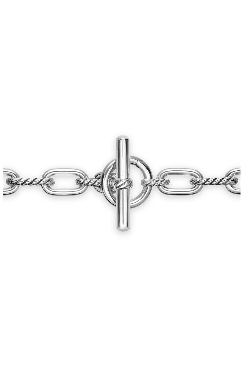 Madison Toggle Chain Necklace, 8.5mm, Alternate, color, STERLING SILVER
