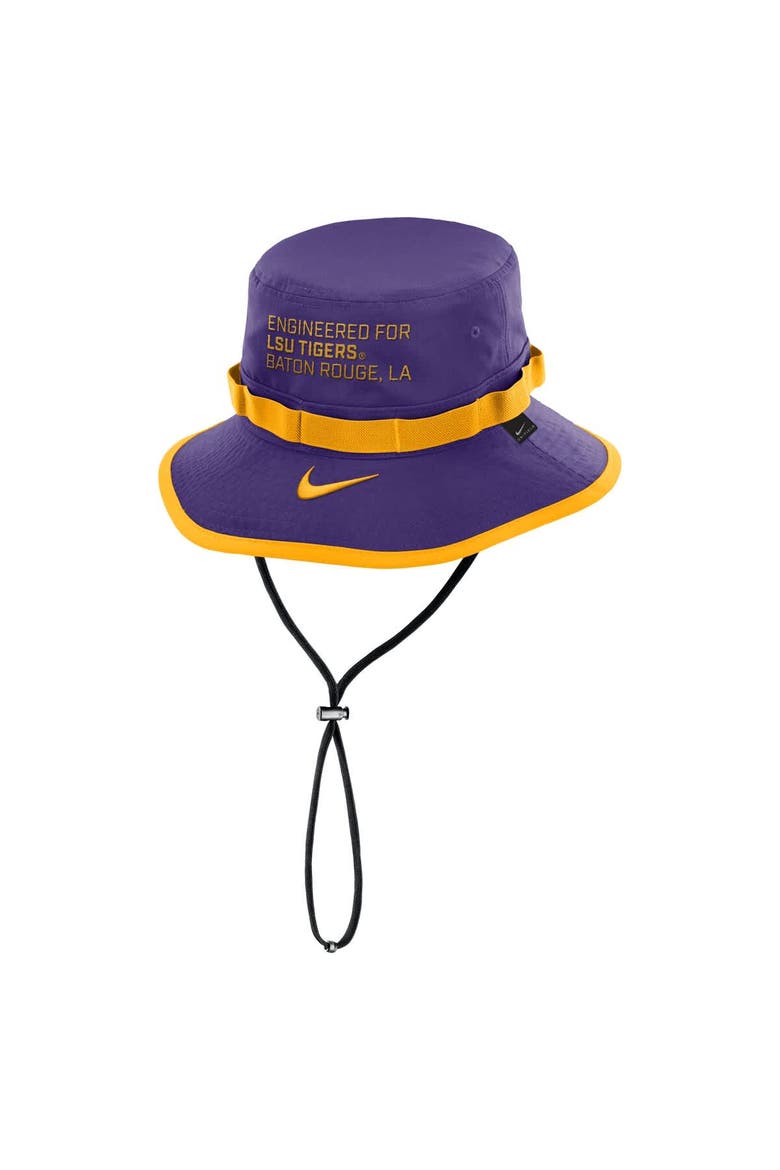 Men's Nike Purple LSU Tigers 2025 Sideline Apex Boonie Bucket Hat, Alternate, color, Purple