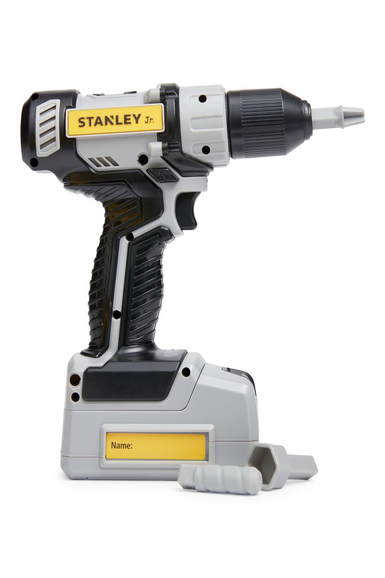 Pretend Play Battery Operated Drill, Alternate, color, YELLOW & BLACK
