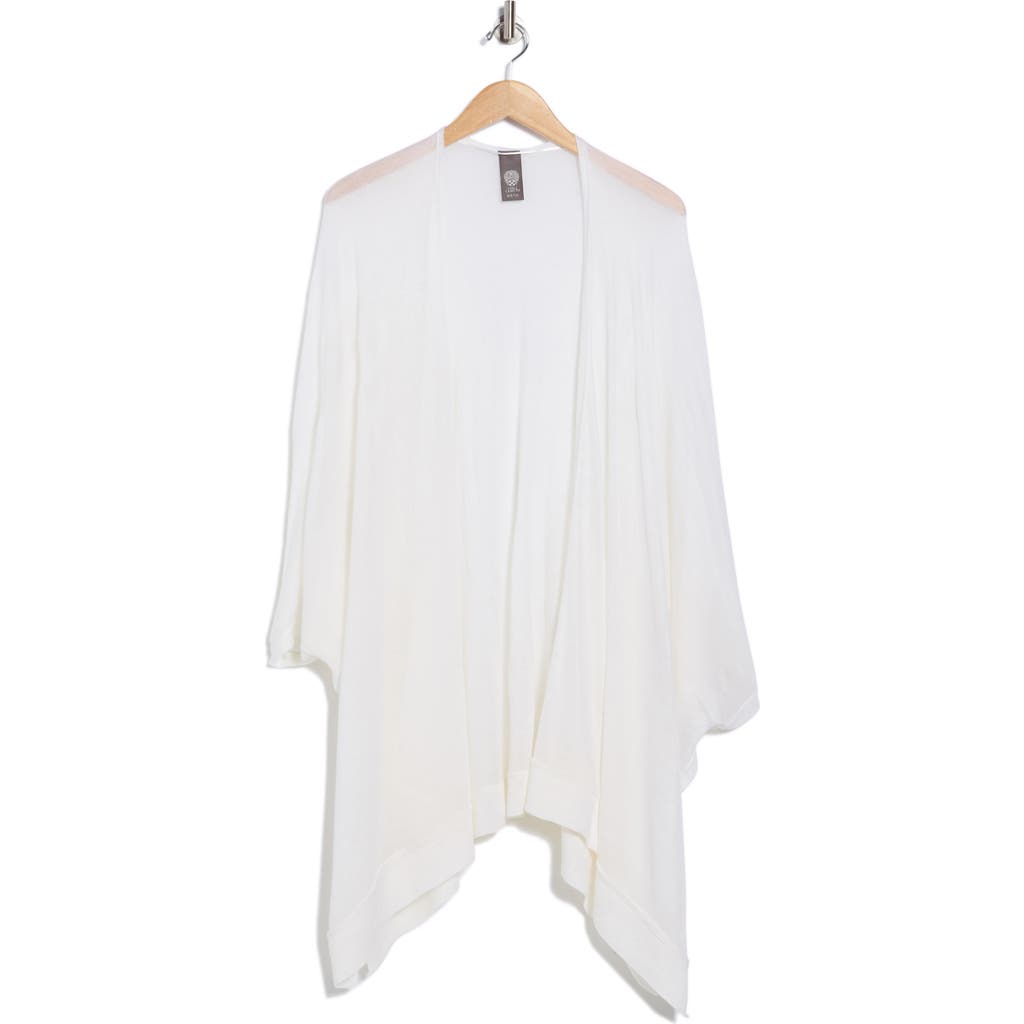 Vince Camuto Rib Knit Topper In White