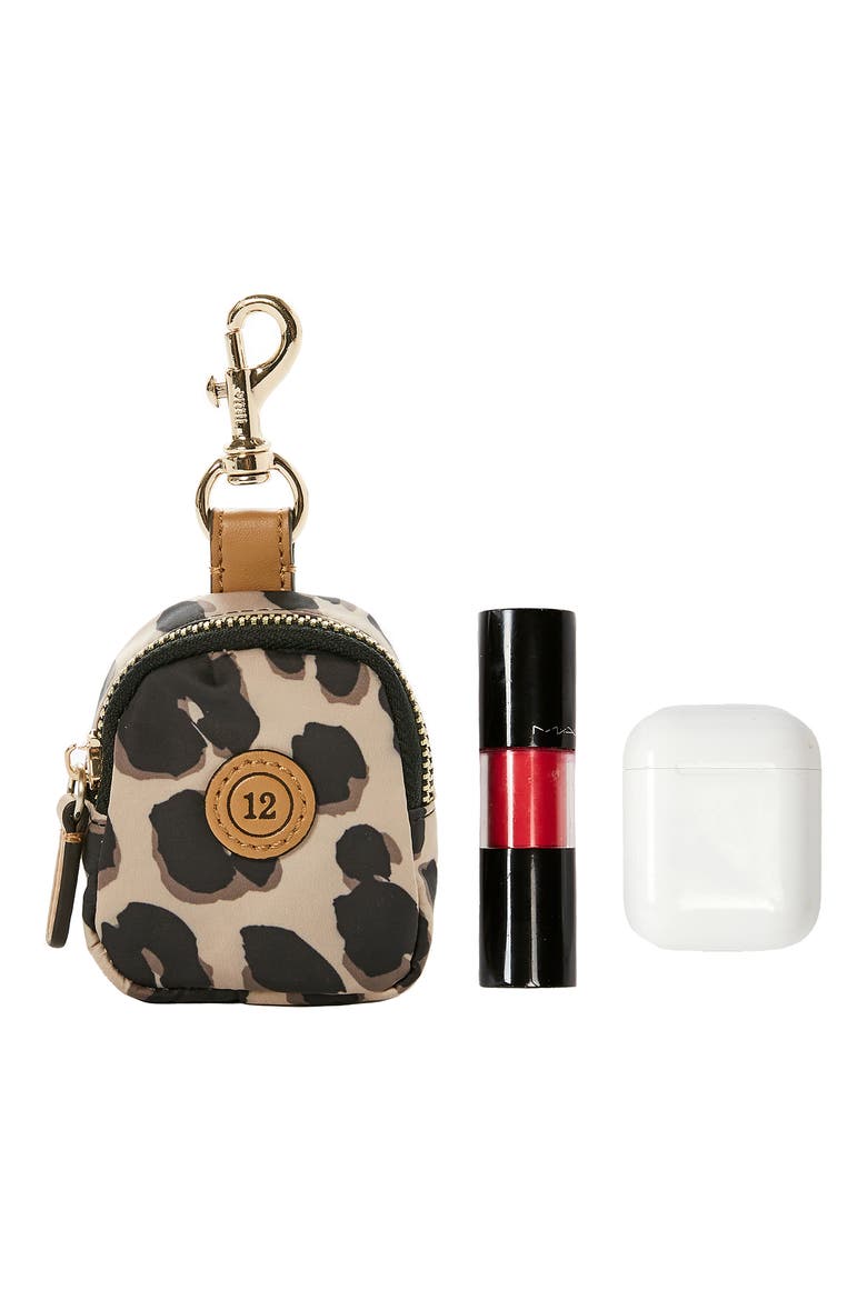 Charm Pacifier Pouch, Alternate, color, TAN