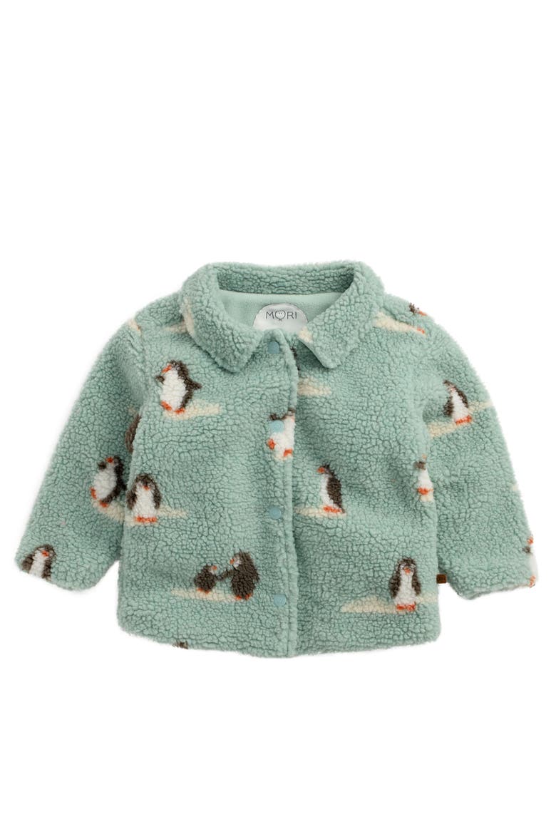 Penguin Borg Shacket, Main, color, Rainwash