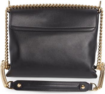 【送料&関税込】Alexander McQueen Logo Flap Shoulder Bag Alexander McQueen logo-plaque Leather Crossbody Bag | Pink