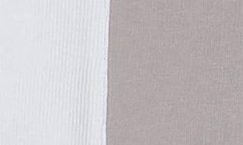 Maniere Manière Whimsical Shape Footie In Gray