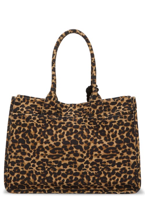 Vince Camuto Orla Canvas Tote In Brown