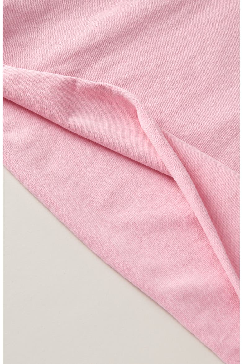 Kids' Crop Cotton T-Shirt, Alternate, color, PINK FROSTING