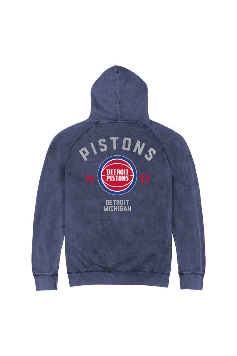 Unisex Stadium Essentials Blue Detroit Pistons Get Back Vintage Raglan Hoodie, Alternate, color, Blue