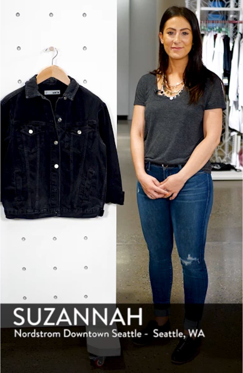 Oversize Denim Jacket, sales video thumbnail
