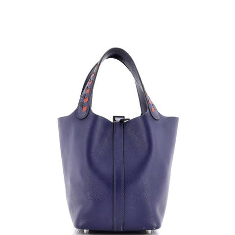 Picotin Lock Bag Tressage Epsom PM