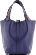 Pre-Owned Hermes Picotin Lock Bag Tressage Epsom PM