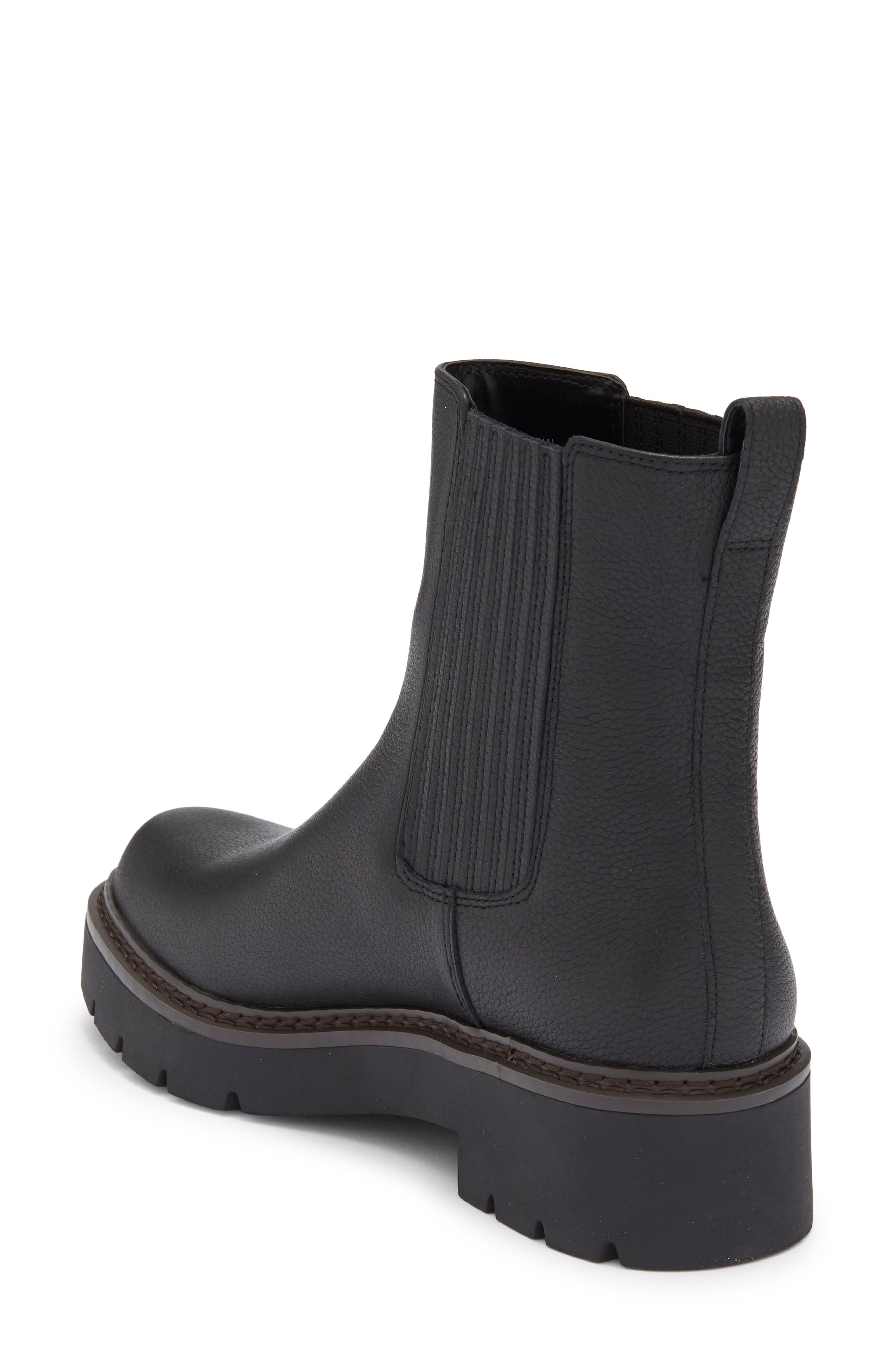 Nordstrom Delaney Water Resistant Boot, Alternate, color, Black