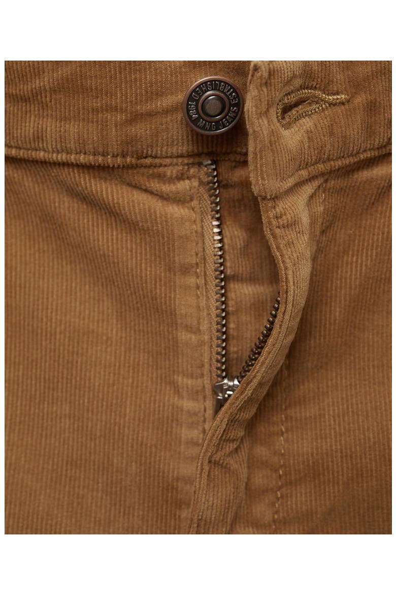 Sienna Crop Flare Corduroy Jeans, Alternate, color, MEDIUM BROWN