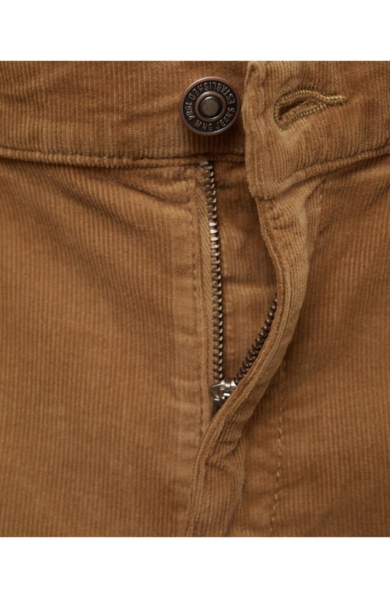 MANGO Sienna Crop Flare Corduroy Jeans, Alternate, color, 