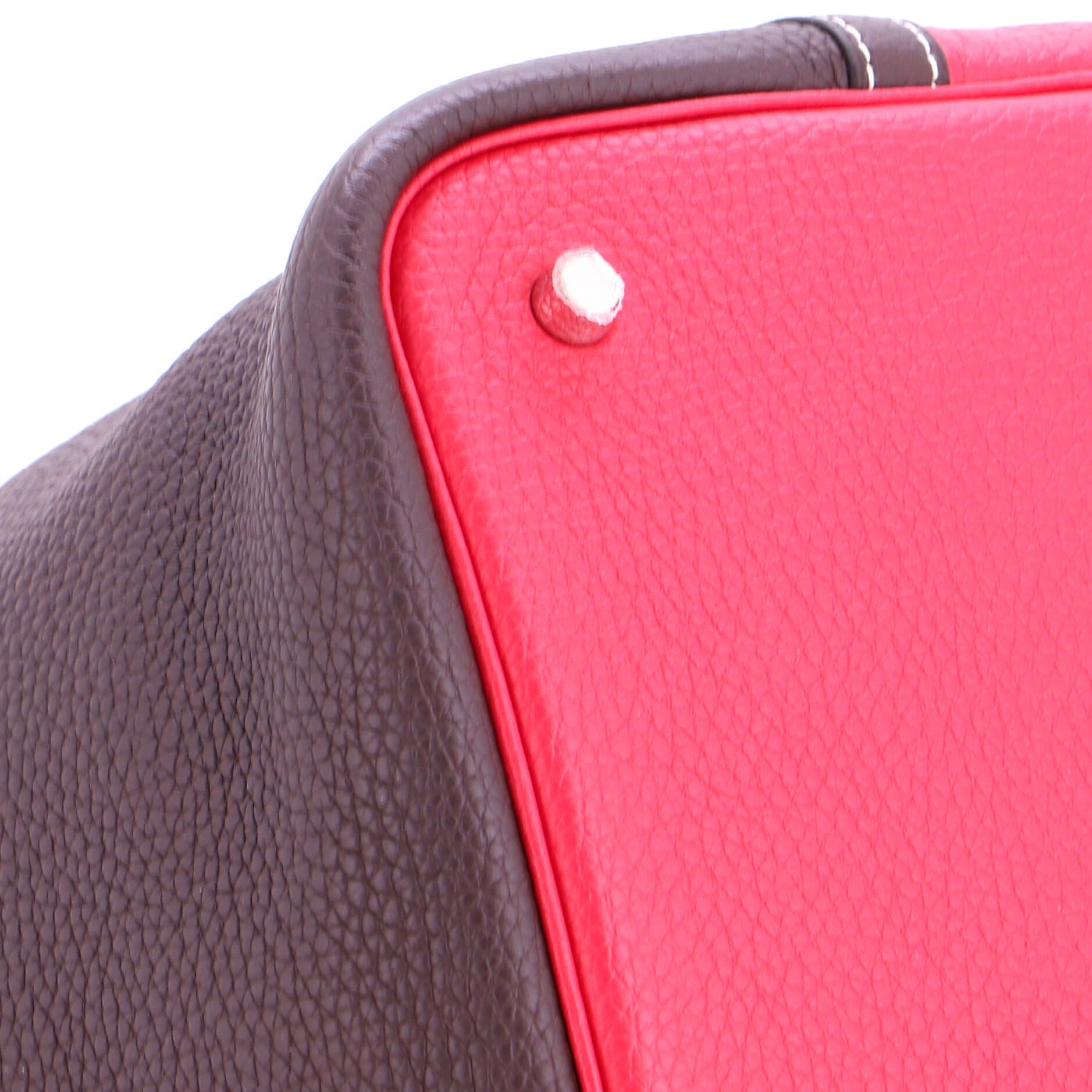 Picotin Lock Bag Bicolor Clemence MM, Alternate, color, Pink