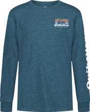 Quiksilver Kids' Phase Long Sleeve Graphic T-Shirt