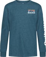 Quiksilver Kids' Phase Long Sleeve Graphic T-Shirt