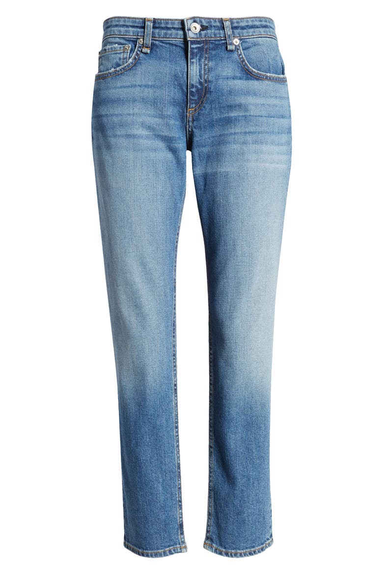 Dre Slim Ankle Boyfriend Jeans, Alternate, color, CLN MARIE