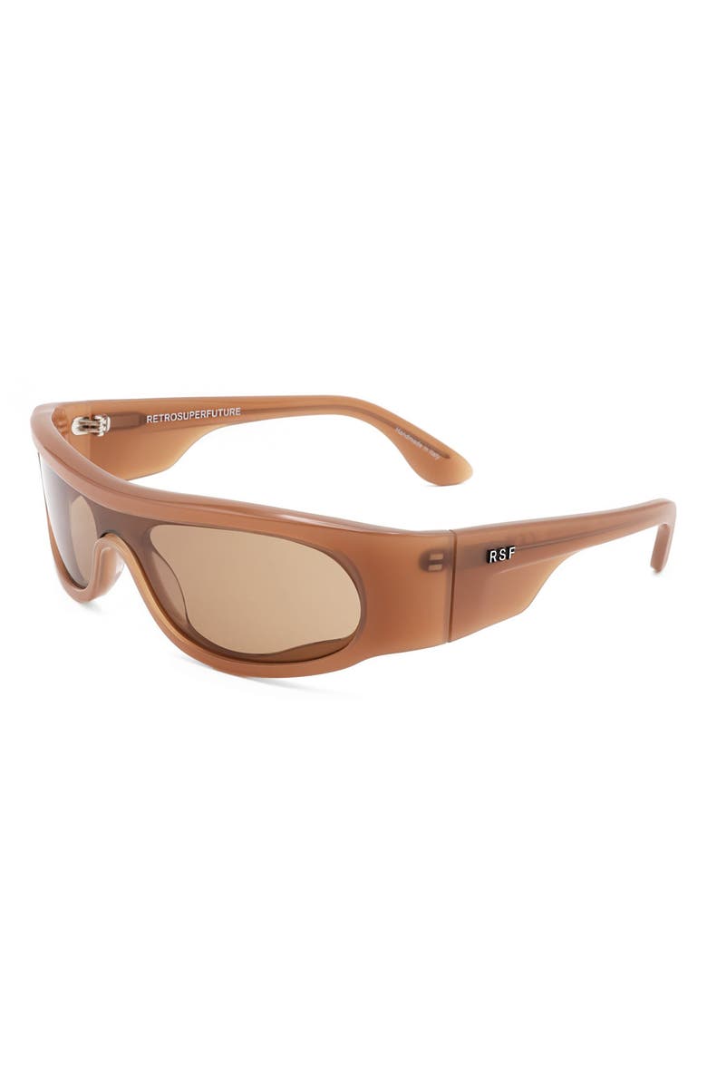 SUPER by RETROSUPERFUTURE<sup>®</sup> 58mm Wrap Sunglasses, Alternate, color, Brown