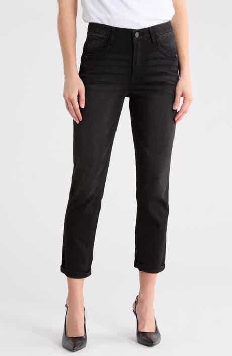 Democracy 'Ab'Solution High Waist Straight Leg Jeans