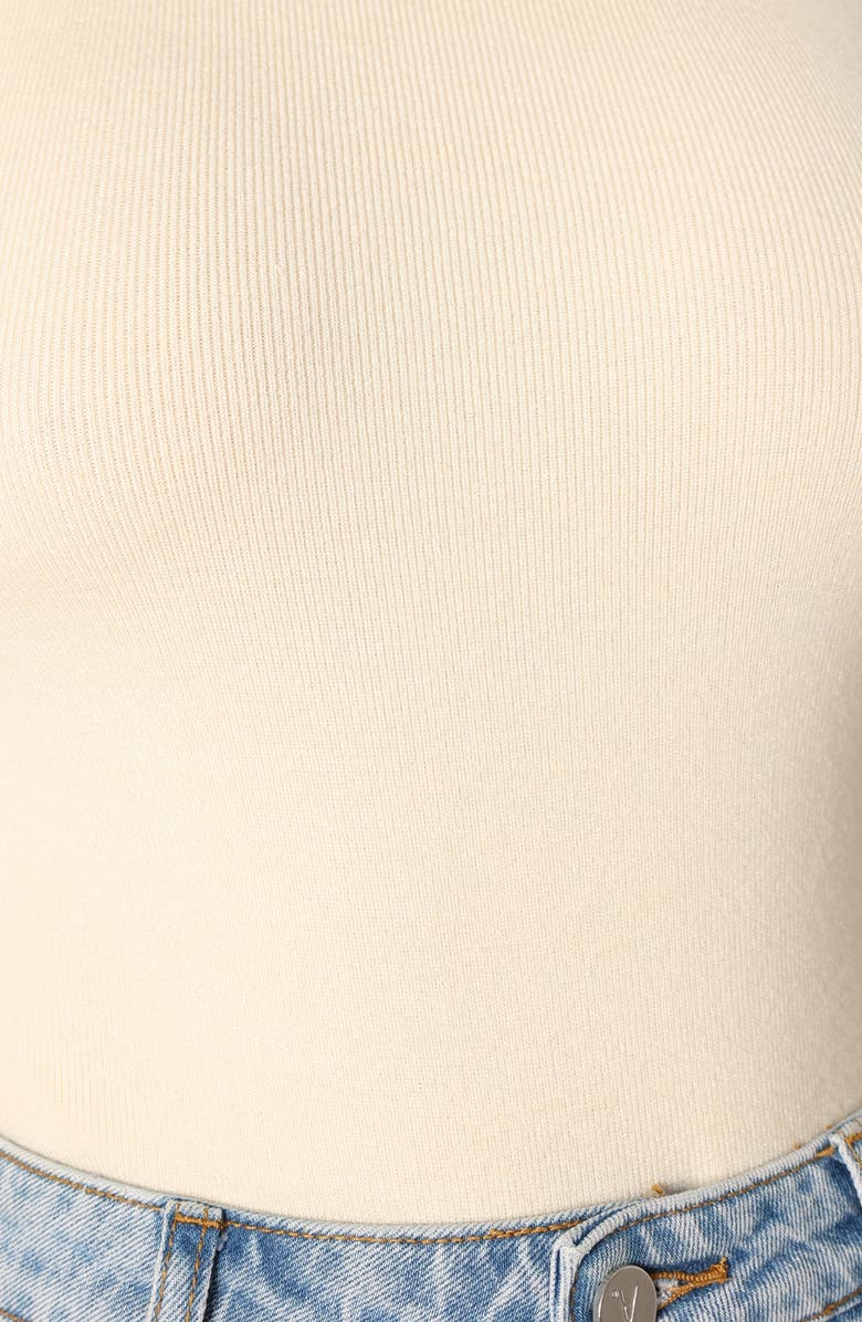 Petal & Pup Natalia Funnel Neck Sweater Bodysuit, Alternate, color,