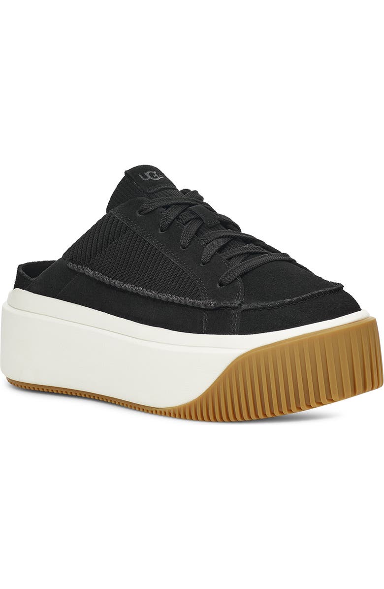 UGG<sup>®</sup> EZ-Duzzit Platform Mule, Main, color, Black