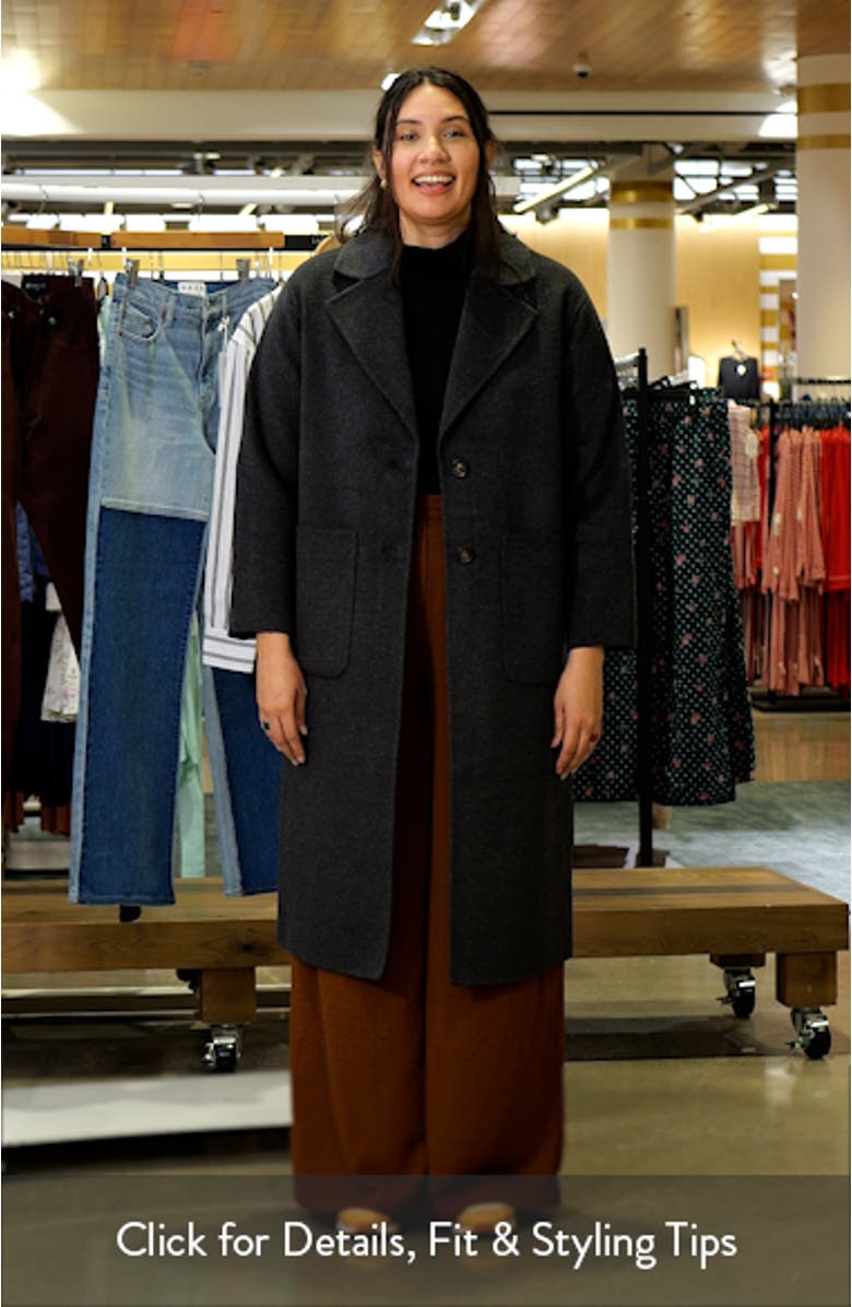 Colette Oversize Longline Coat, sales video thumbnail