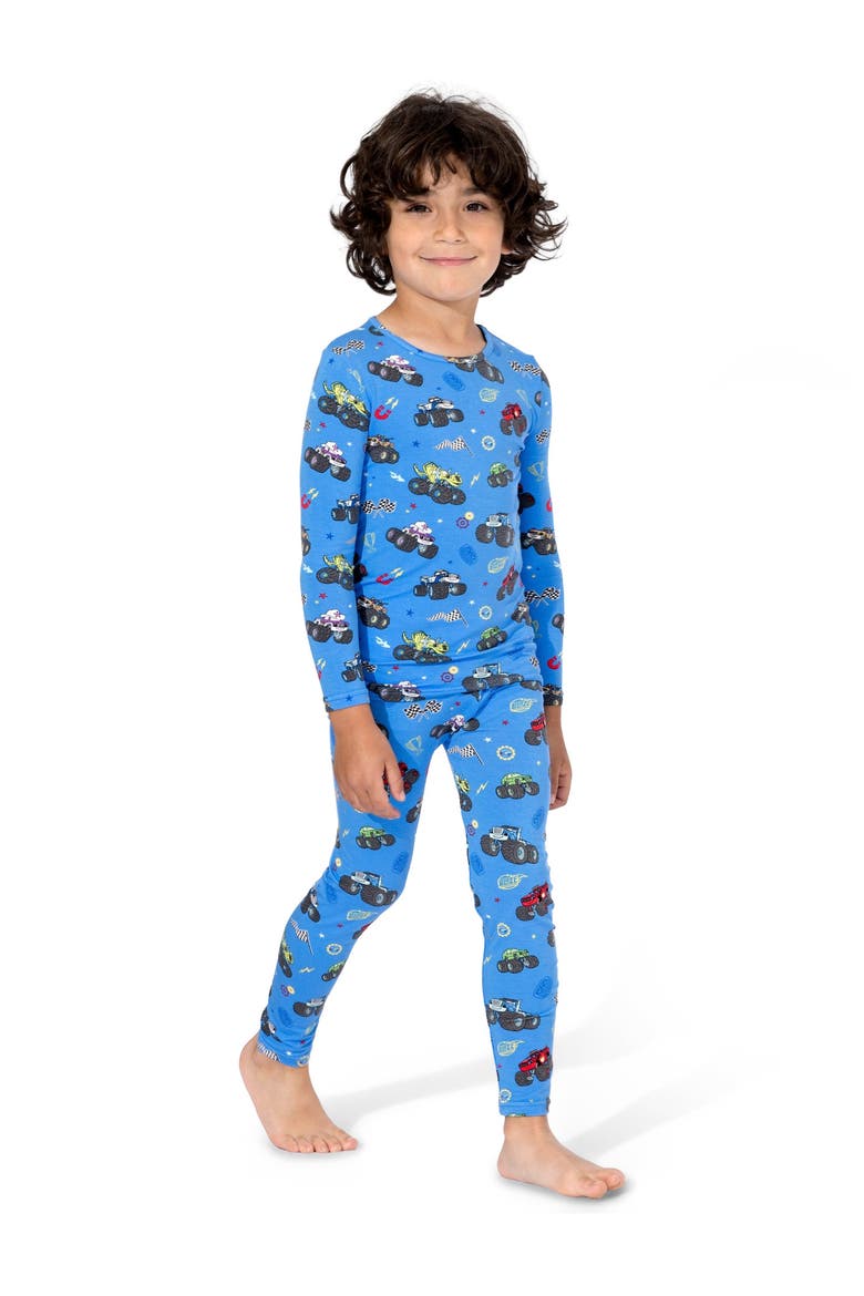 Kids' Blaze & Monster Set of 2 Piece Pajamas, Alternate, color, Blaze & Monster