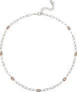 Robert Lee Morris Paperclip Chain Necklace