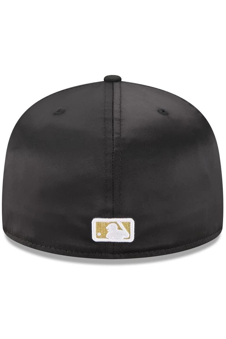 Men's New Era  Black Philadelphia Phillies 2025 59FIFTY Day Gold Leaf 59FIFTY Fitted Hat, Alternate, color, Black