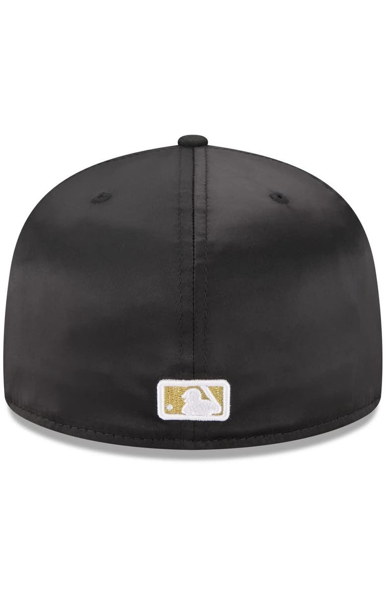 New Era Men's New Era  Black Philadelphia Phillies 2025 59FIFTY Day Gold Leaf 59FIFTY Fitted Hat, Alternate, color, Black