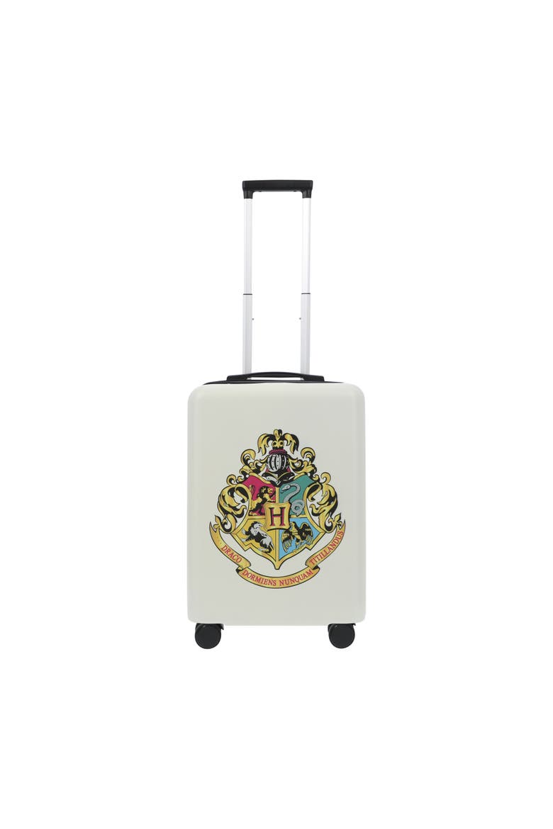 WB HARRY POTTER  22.5" CARRY-ON LUGGAGE, Alternate, color, WHITE