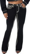 True Religion Becca Ropestitch Mid Rise Bootcut Jeans