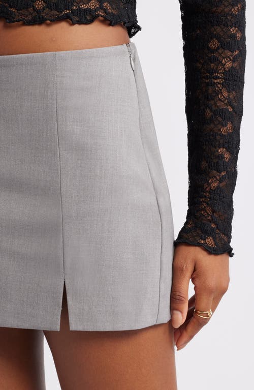 Bp. Suit Skort In Grey Heather