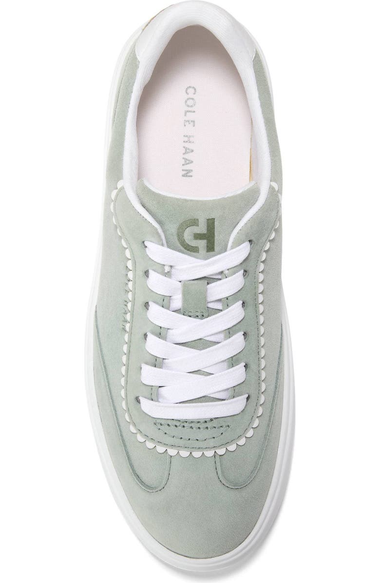 Cole Haan Grand Crosscourt Arlowe Sneaker, Alternate, color, Lily Pad Suede / White Suede